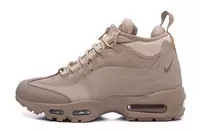 air max 95 90 sneakerboot 2016 leather brown